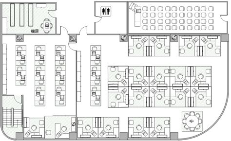 辦公室平面圖|樓面規劃建立工具和藍圖製作工具 